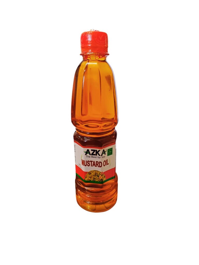 AZKA MUSTARD OIL 200ML X24 - Azka.co